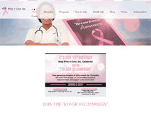 Tablet Screenshot of pink-4-ever.org